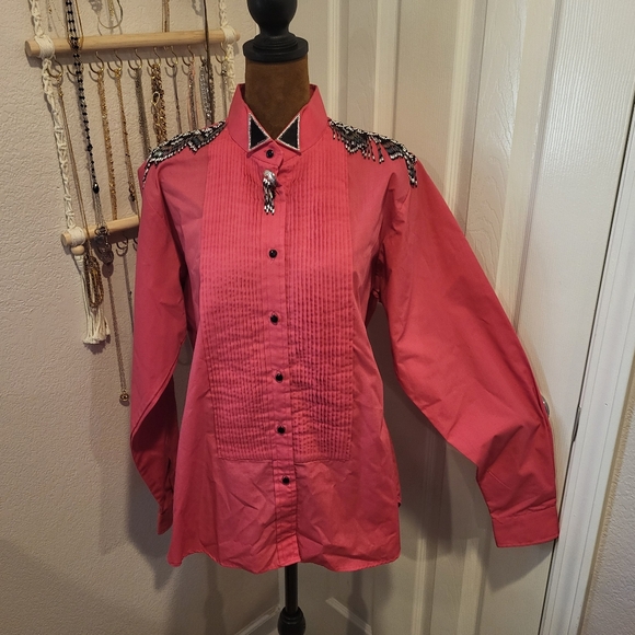 Wrangler Pink Blazer Suit Jacket - Picture 1 of 6